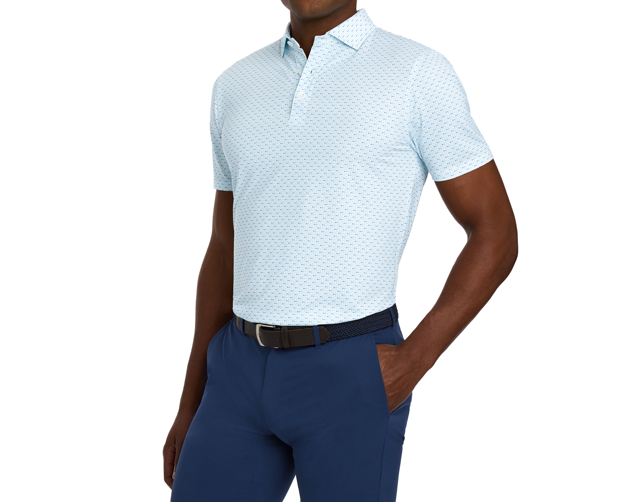 The Cadogan Shirt: Harbor & Maidstone Blue