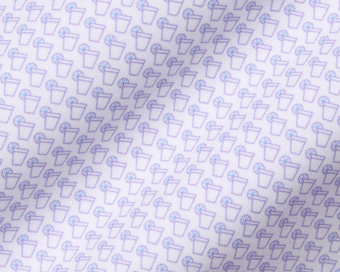 The Fulton Shirt: Vista Blue & Tudor