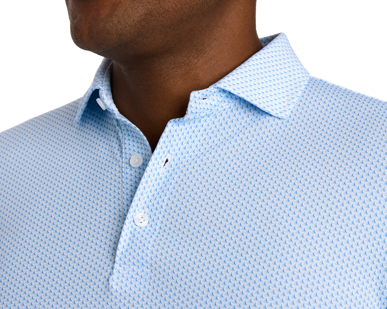 The Lennox Shirt: Vista Blue & Horizon Blue