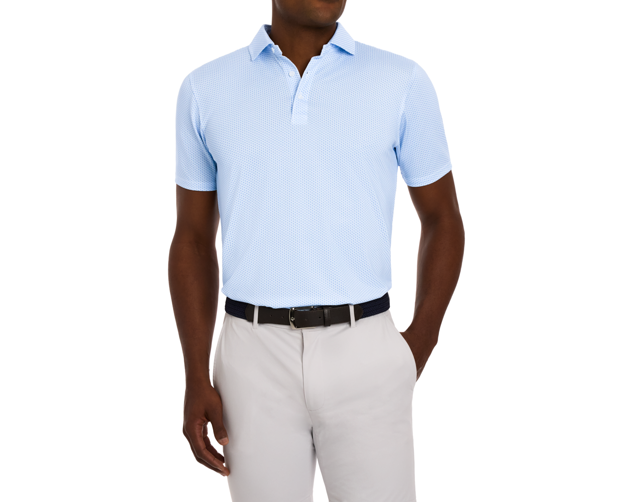 The Lennox Shirt: Vista Blue & Horizon Blue