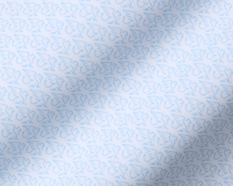 The Griffin Shirt: Vista Blue