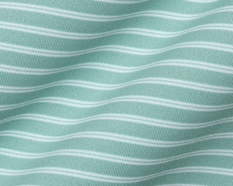 The Dover Shirt: Cascade Green & White