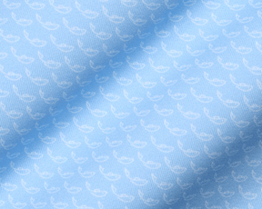 The Bassett Shirt: Vista Blue