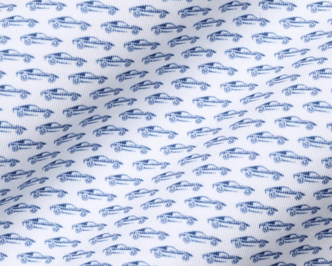 The Harrow Boys Shirt: Pacific Blue