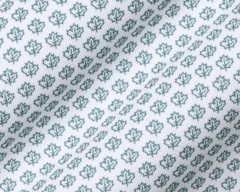 The Lafayette Shirt: White & California Spruce