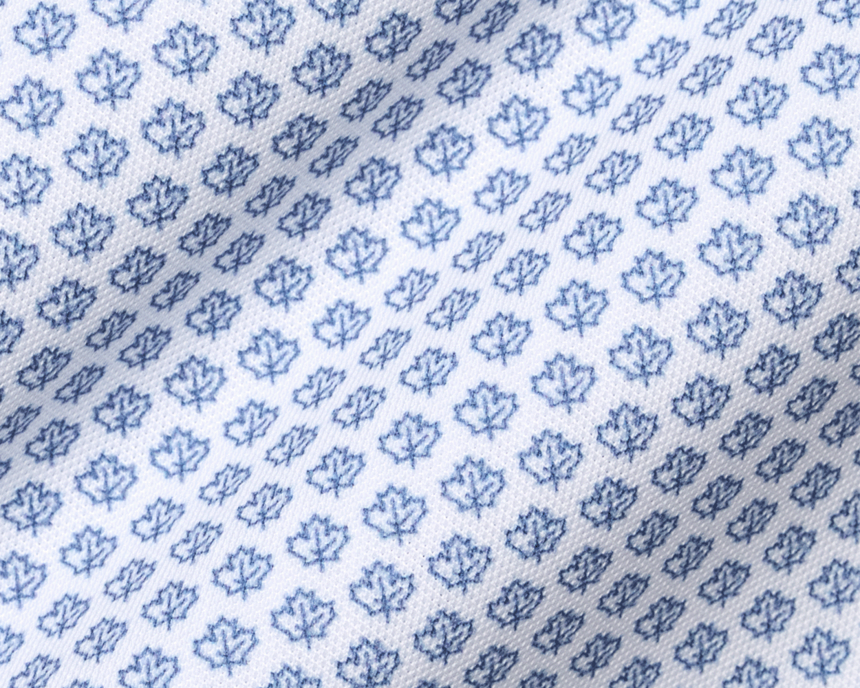 The Lafayette Shirt: White & Pacific Blue