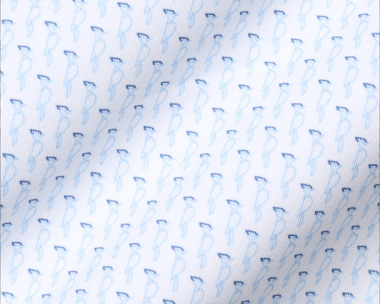 The Sprague Shirt: Vista Blue & Pacific Blue