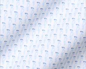 The Sprague Shirt: Vista Blue & Pacific Blue