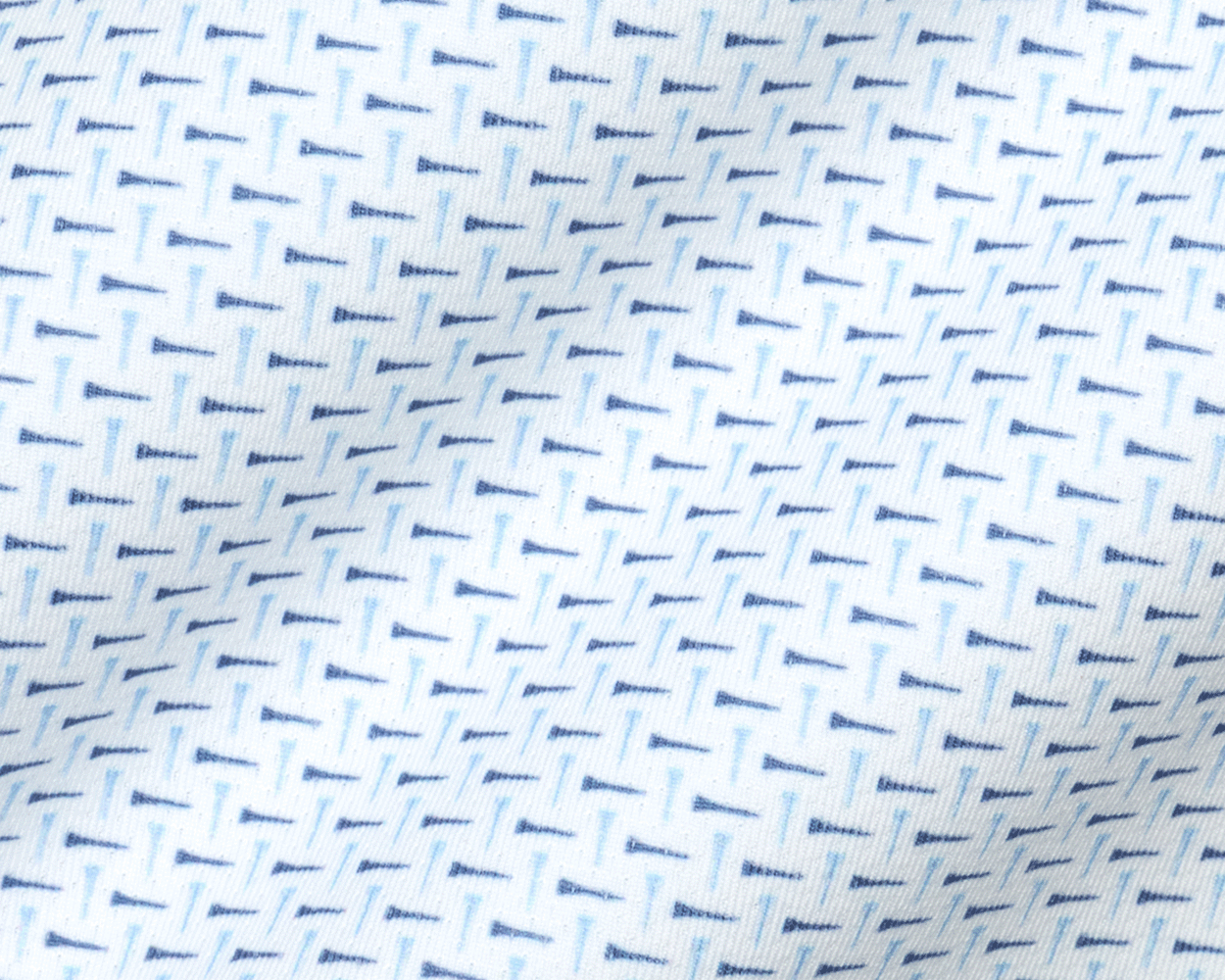 The Cromwell Shirt: Vista Blue & Pacific Blue