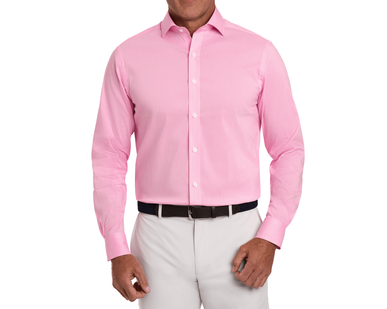 pink dress shirt walmart HISDERN Mens Black Dress Shirts Long Sleeve Formal Button Down Business Wedding Shirt