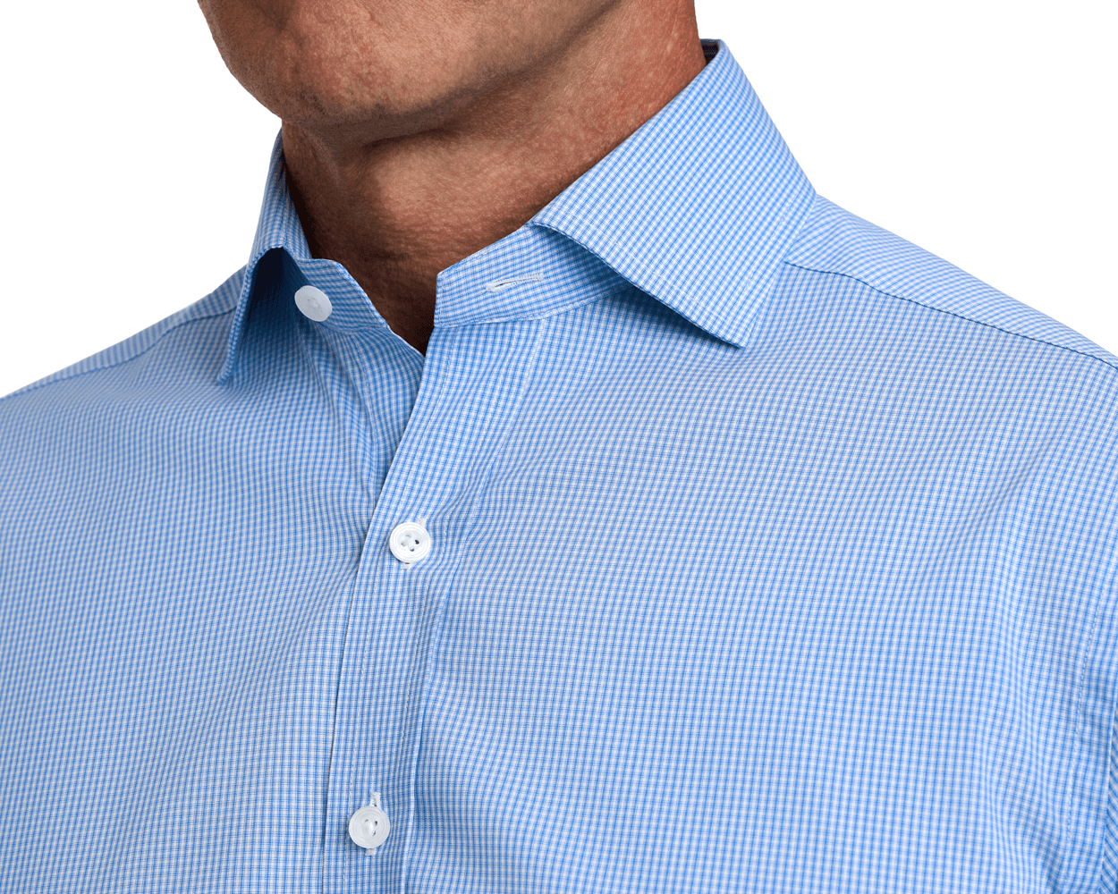 Men's Blue Button Up Dress Shirt | Holderness & Bourne