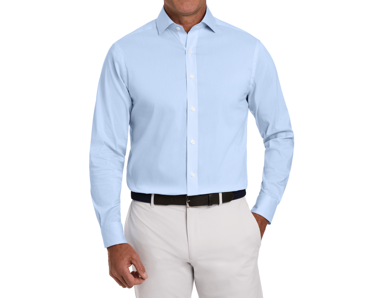 The Mcallister Shirt: Vista Blue