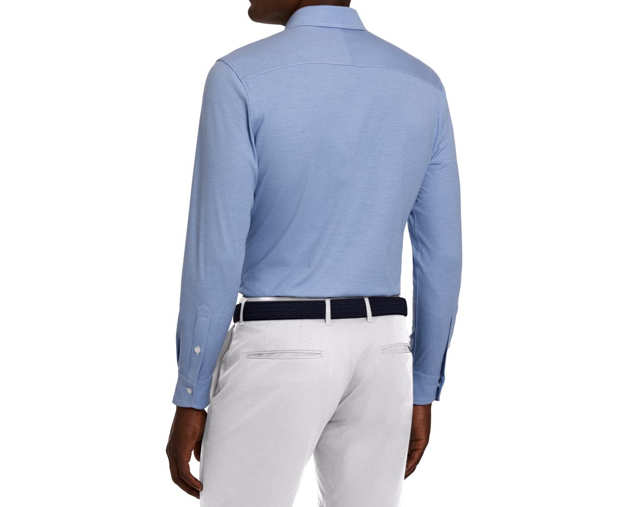 The Cullinane Shirt: Heathered Maidstone Blue