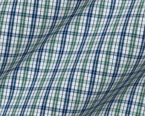 The Mendenhall Shirt: California Spruce & Navy