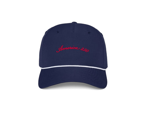 America 250 Performance Rope Hat: Navy