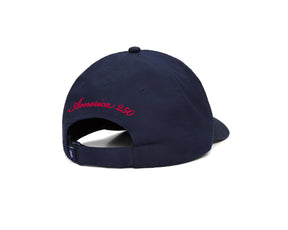 America 250 Lightweight Cotton Hat: Navy