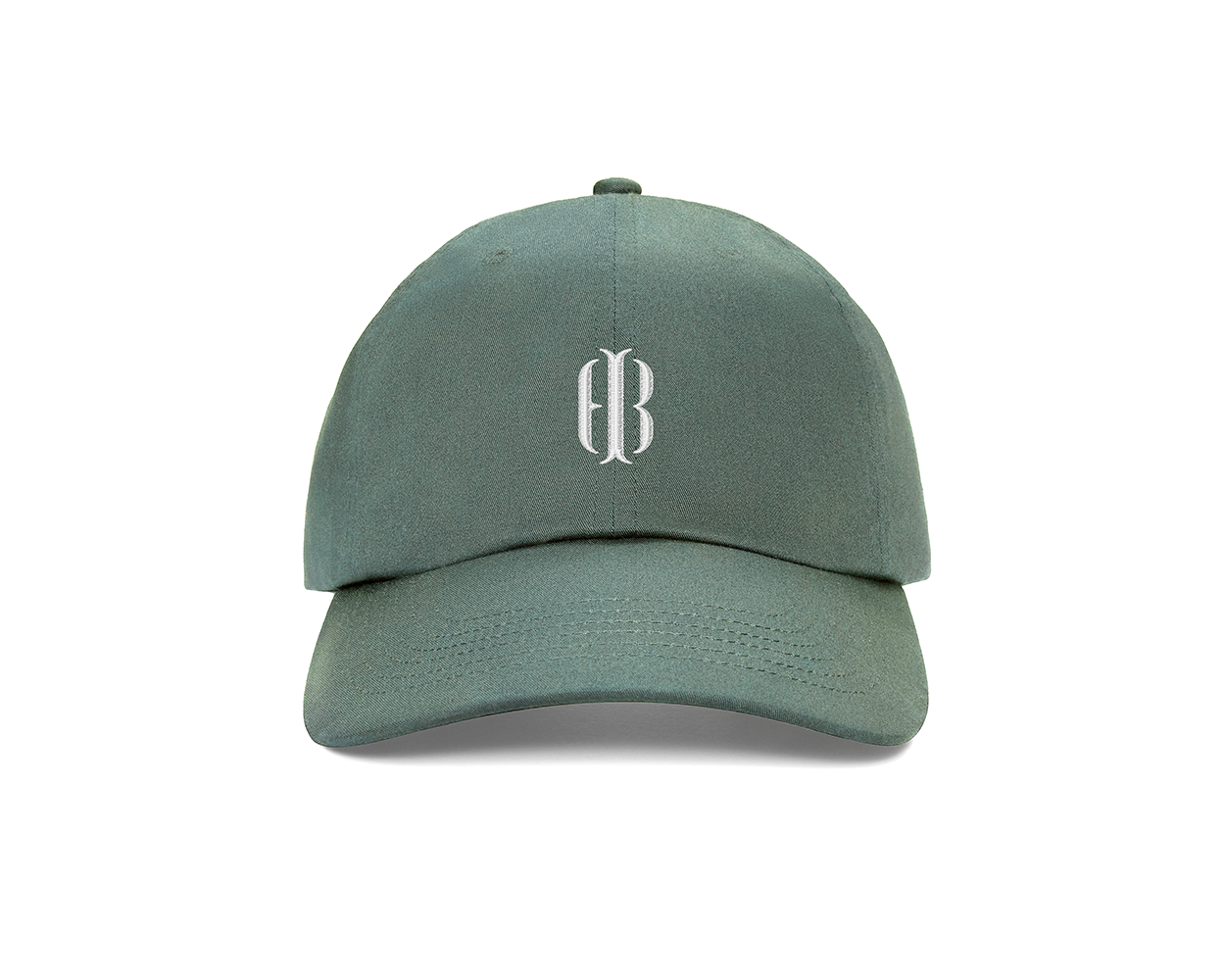 The Lightweight Cotton Hat: California Spruce with White HB Icon