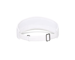 2026 U.S. Open Cocktail Tour Visor: White, features a high crown, 3 1/8 brim, adjustable strap, and H&B Icon logo embroidery on cotton twill fabric.