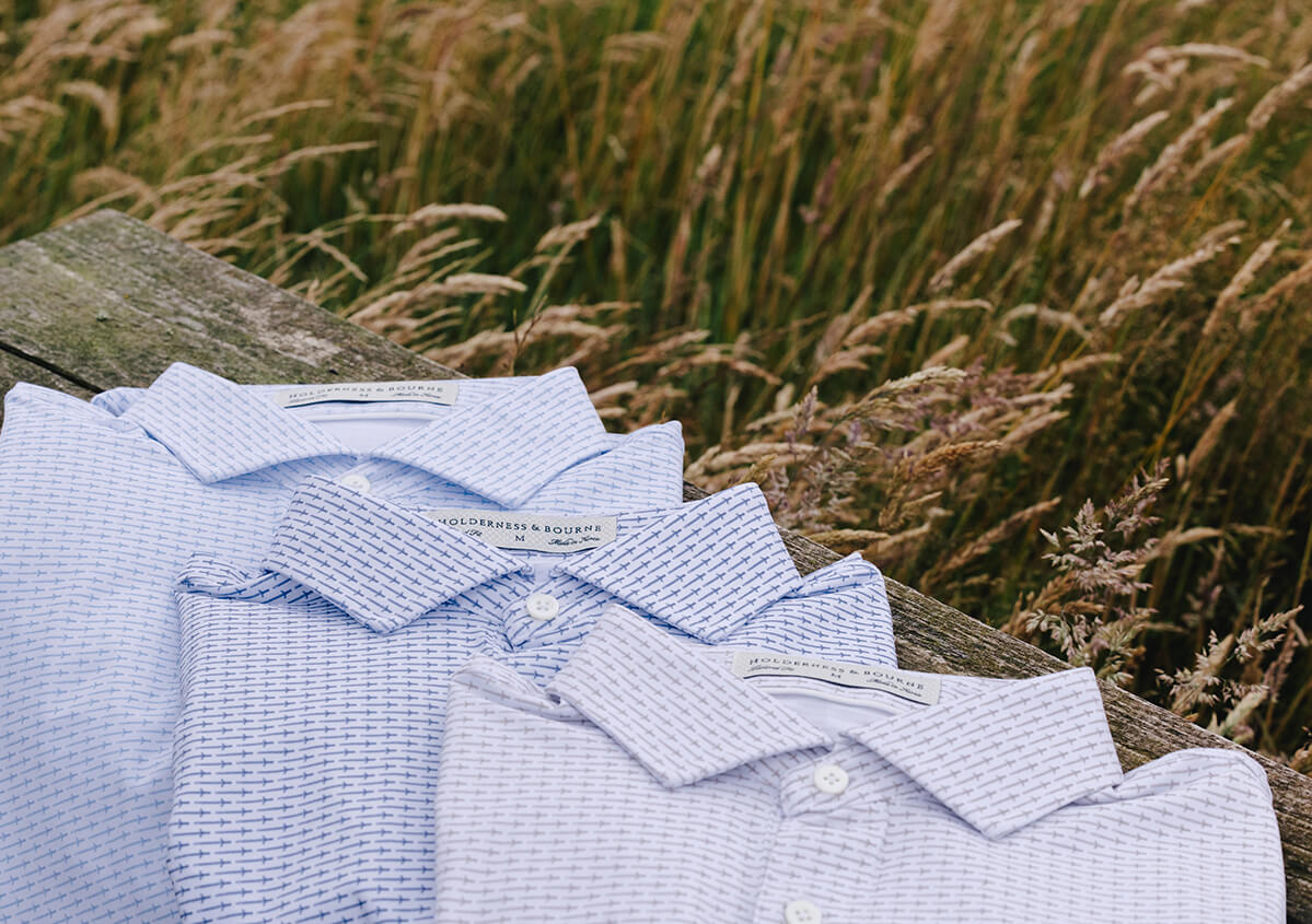 The Claymore Shirt: Aberdeen Blue