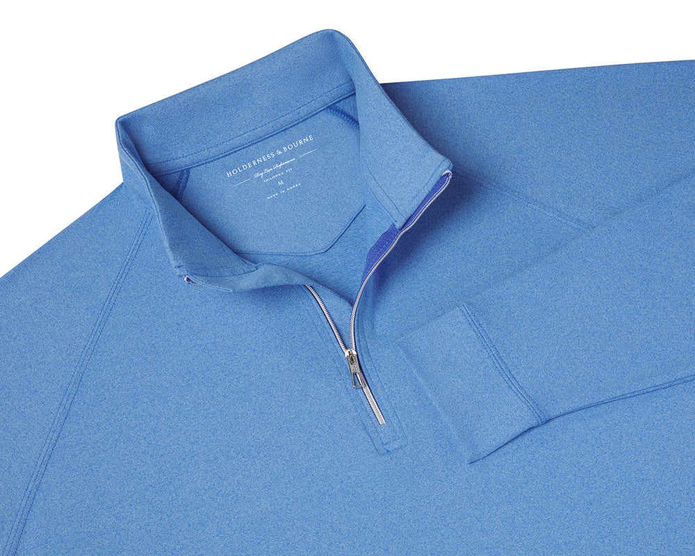 The Westland Lightweight Quarter Zip Pullover Holderness & Bourne