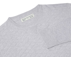 Men's Gray Knit Sweater | Holderness & Bourne