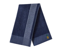 Tour Towel: Navy with Pineapple Icon