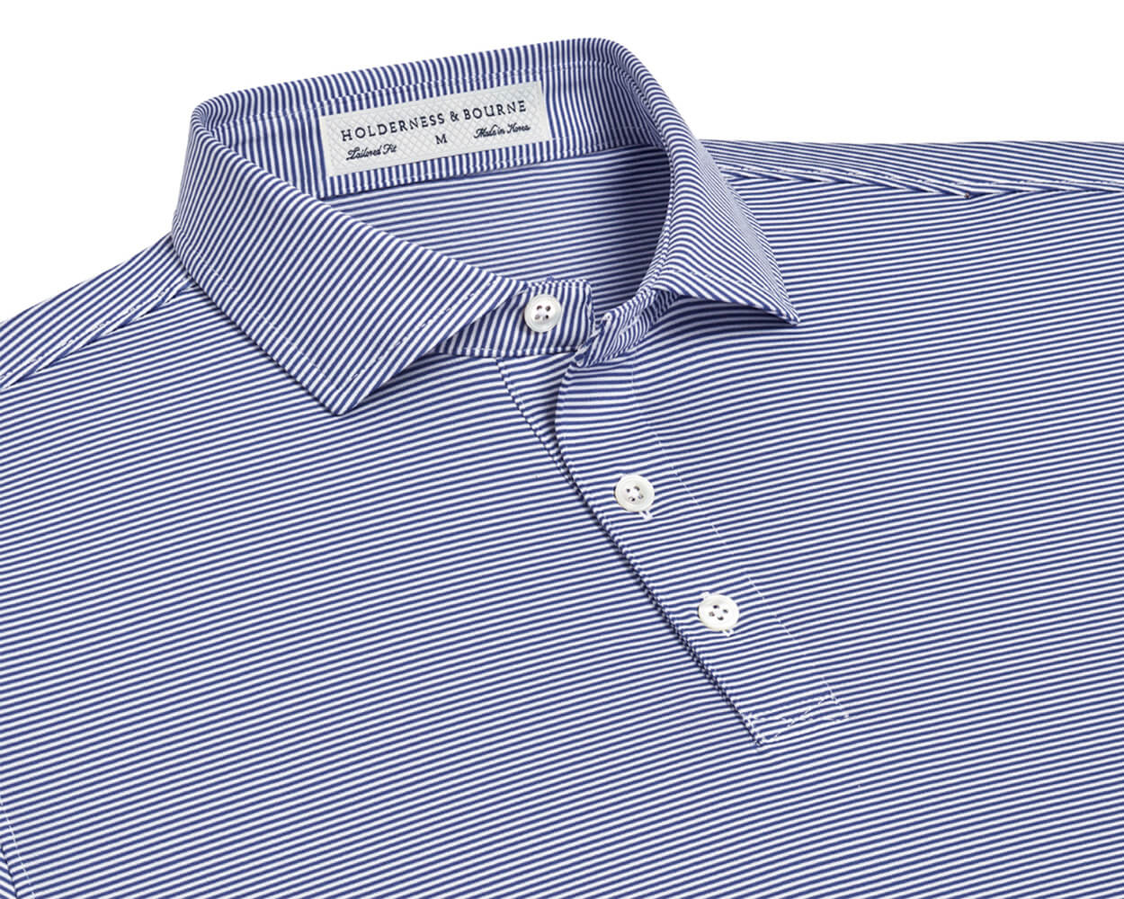 The Perkins Shirt: Aberdeen Blue & White