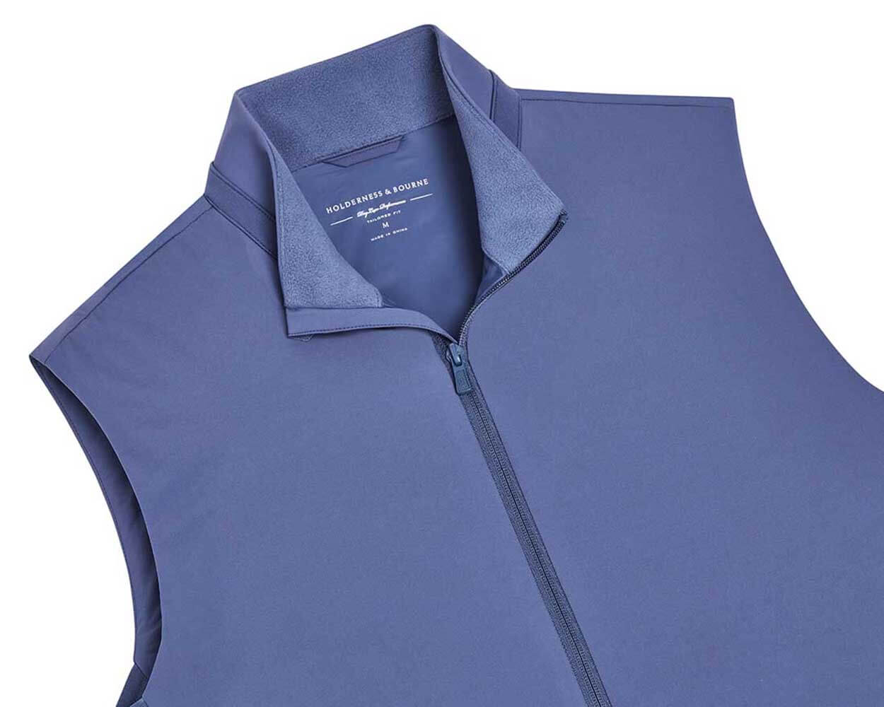 Holderness & Bourne The King Blue Vest for Men