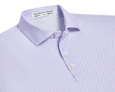 The Carson Shirt: White & Lavender