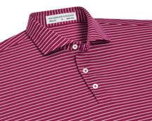 The Gordon Shirt: Vintage Claret & White