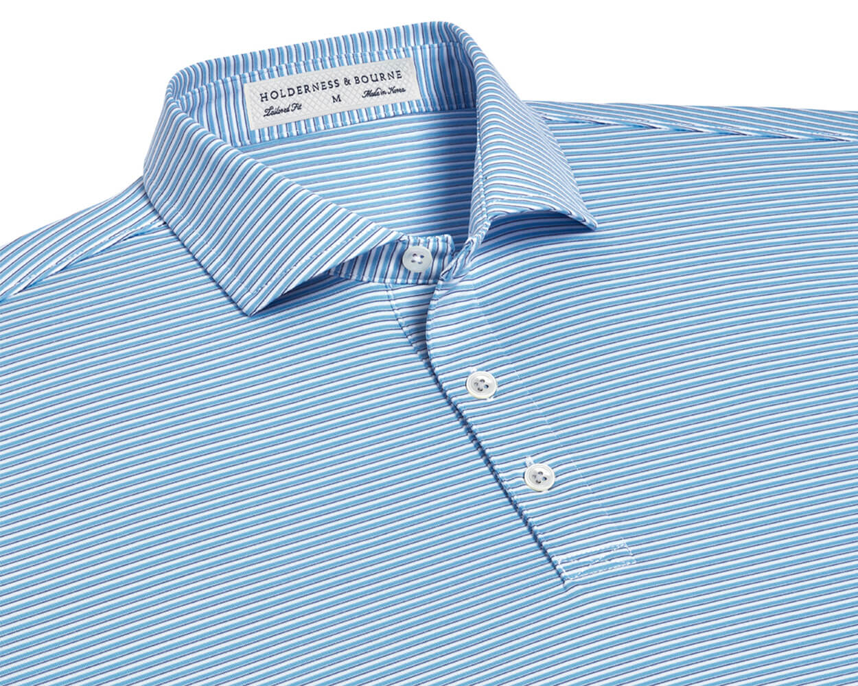 The Gresham Shirt: Skye/Aberdeen Blue/White