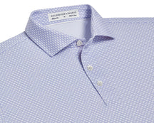 The Locke Shirt: White & Lavender