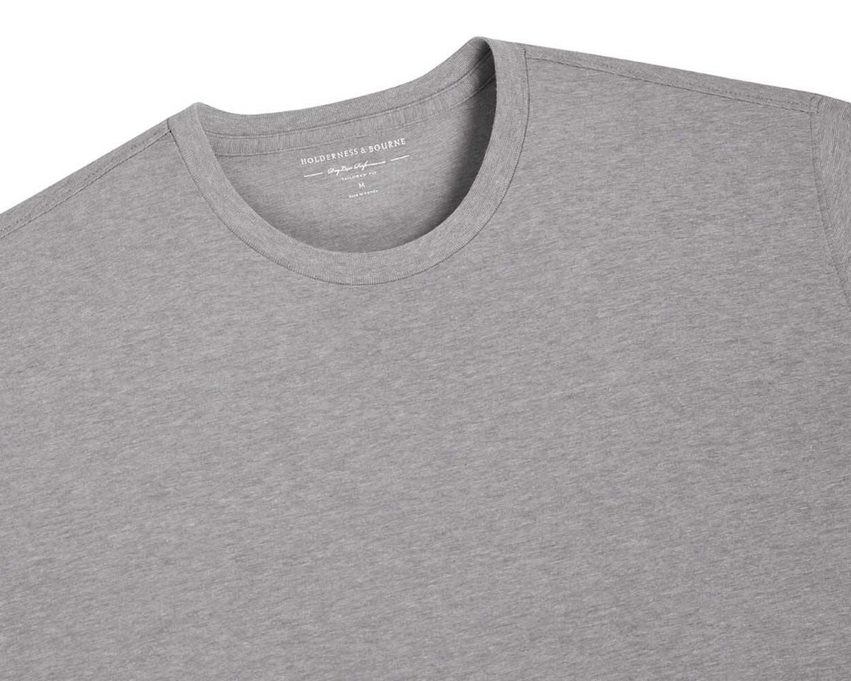 The Mason T-Shirt: Heathered Gray