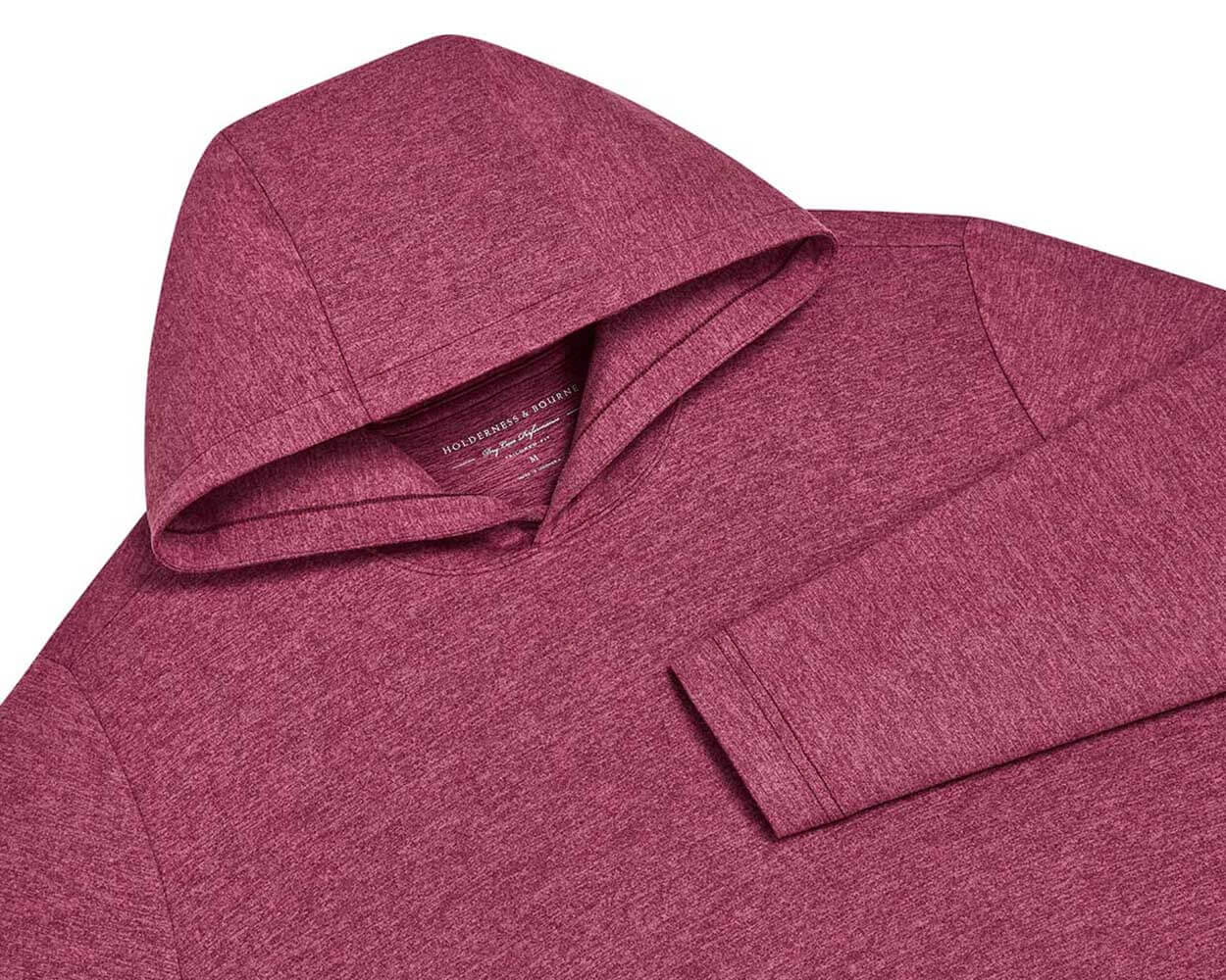 The Stowe Pullover: Heathered Vintage Claret