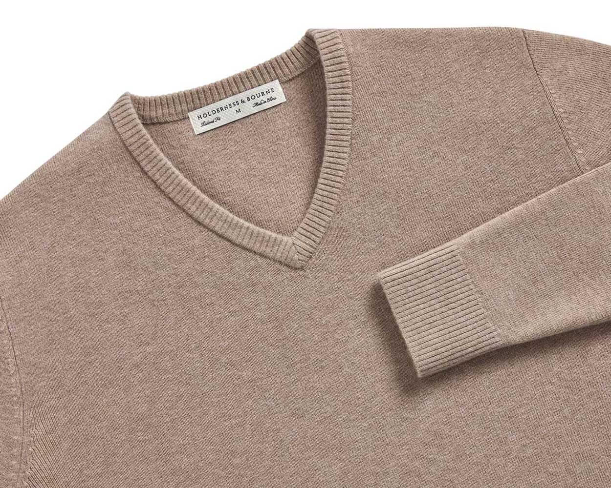 The Stableford Sweater: Heathered Fescue