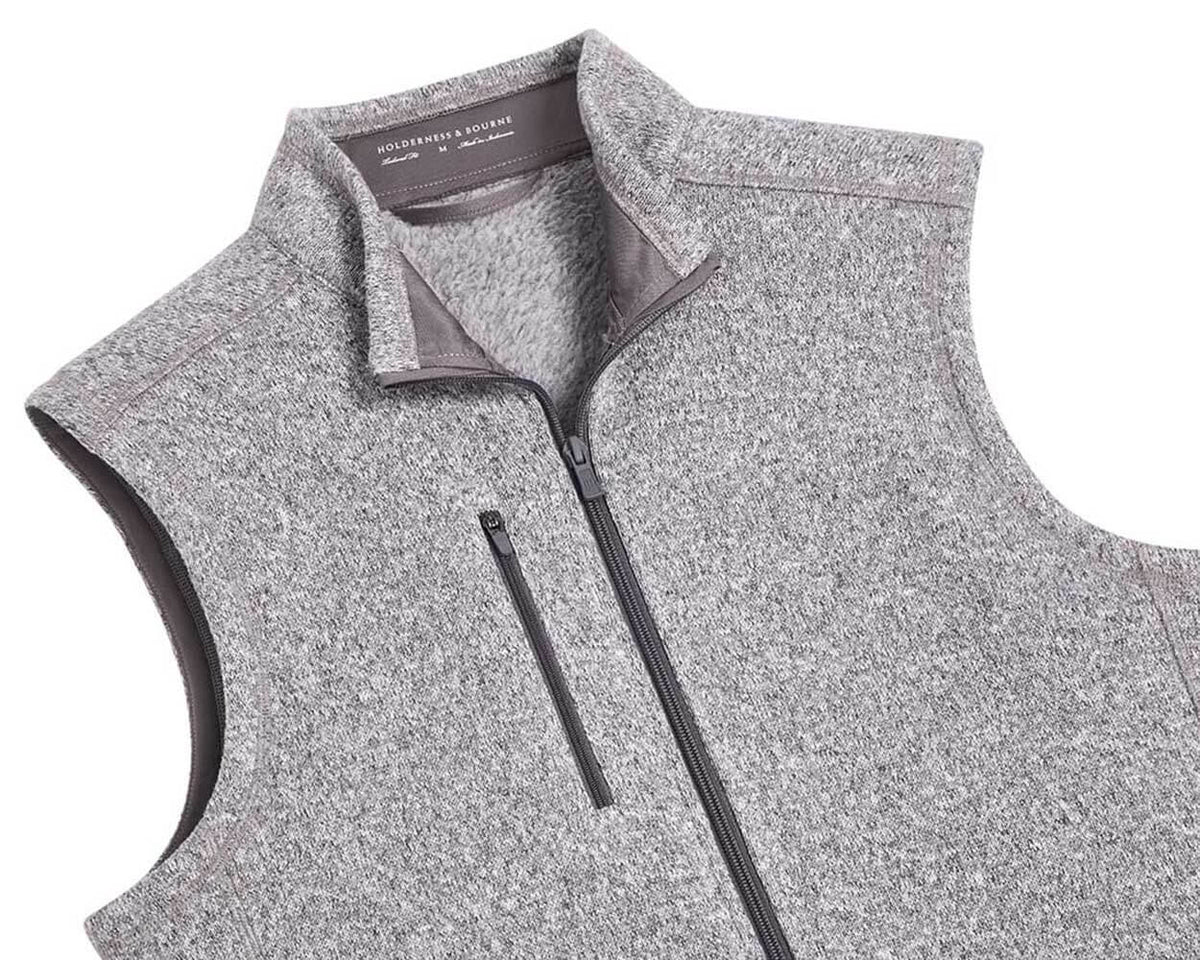 The Ashby Vest: Heathered Gray