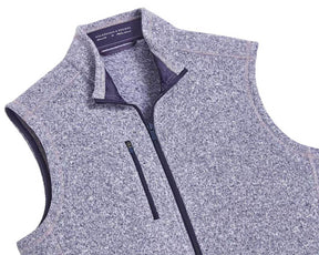 The Ashby Vest: Heathered Navy