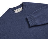 The Berwick Sweater: Heathered North Sea