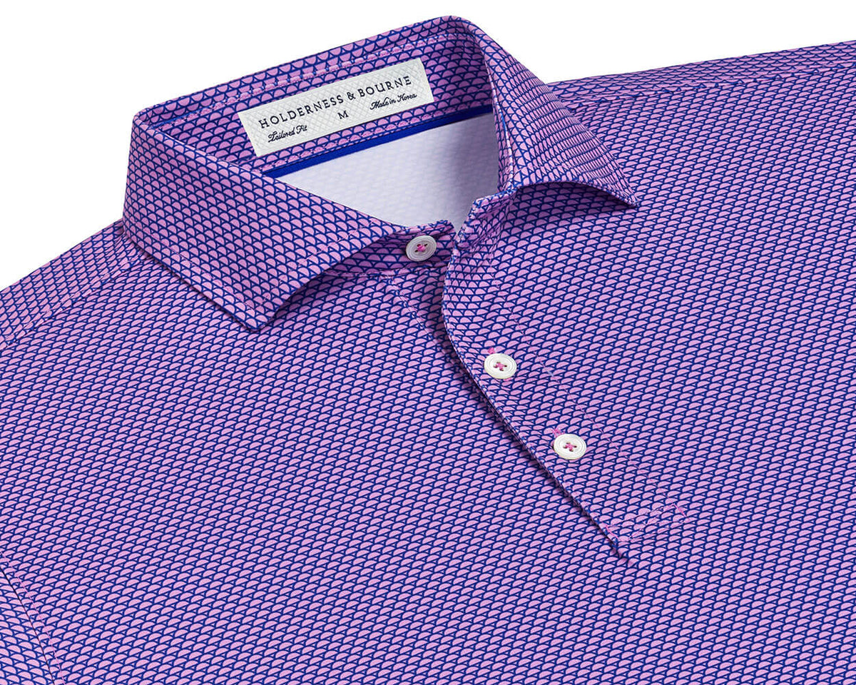 The Edwards Shirt: Thistle & Oxford