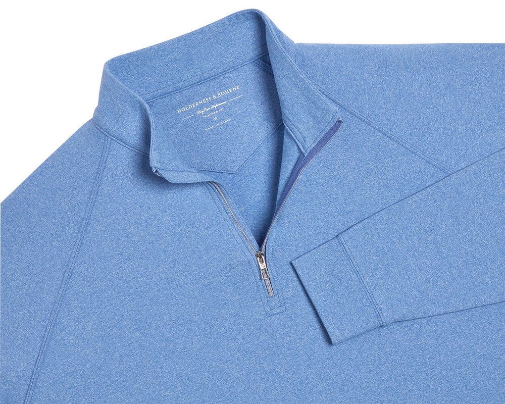 The Westland Lightweight Quarter Zip Pullover Holderness & Bourne