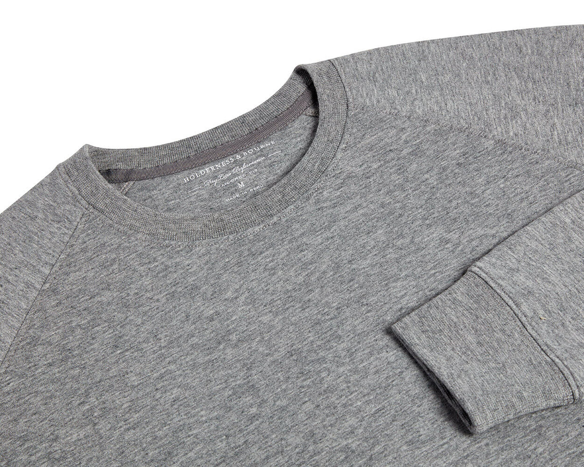 The Kennedy Pullover: Heathered Gray
