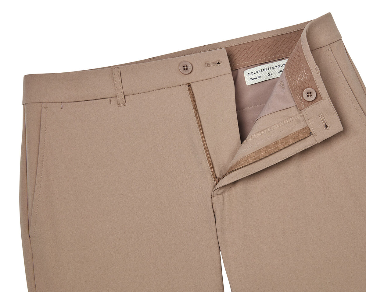 Holderness & Bourne The Hardwood Men's Taupe Shorts