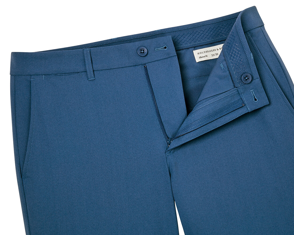 The Garvey Pant: Maidstone Blue 32" Length