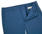 The Garvey Pant: Maidstone Blue 34" Length