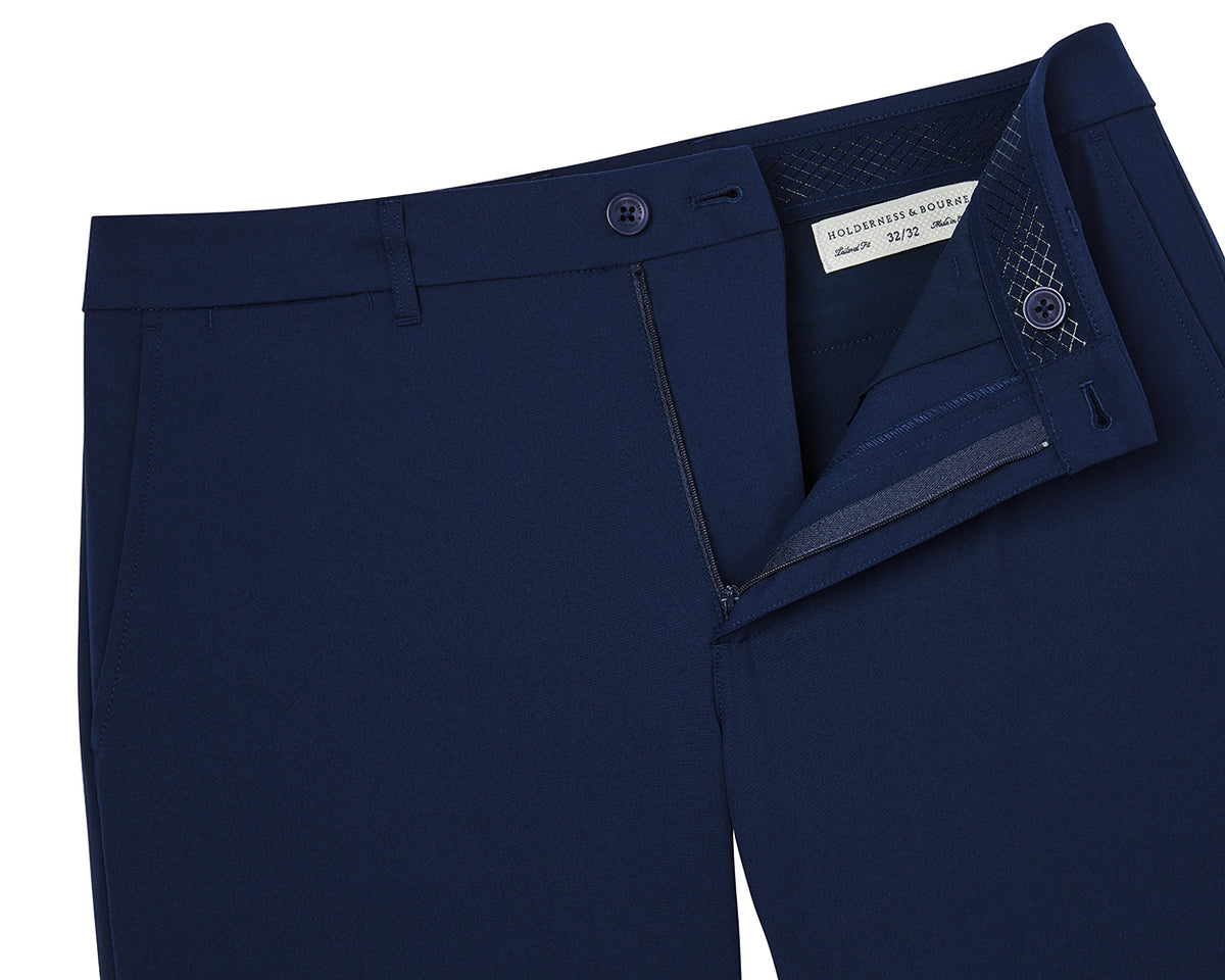 Holderness & Bourne The Garvey 30" Men's Navy Blue Chino Dress Pants