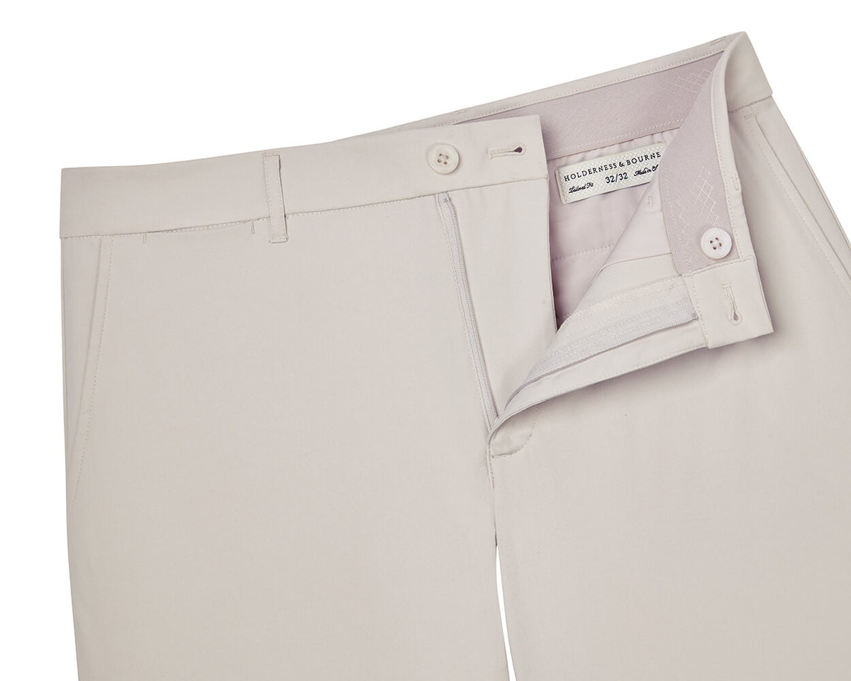 Holderness & Bourne The Garvey 30" Men's Light Gray Golf Pants