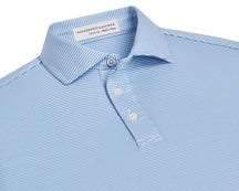 Holderness & Bourne The Perkins Boys' Blue Striped Polo Shirt