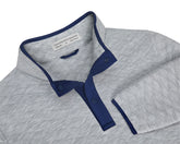 The Sullivan Pullover: Heathered Gray & Navy