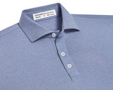 The Holland Shirt: Heathered Aberdeen Blue