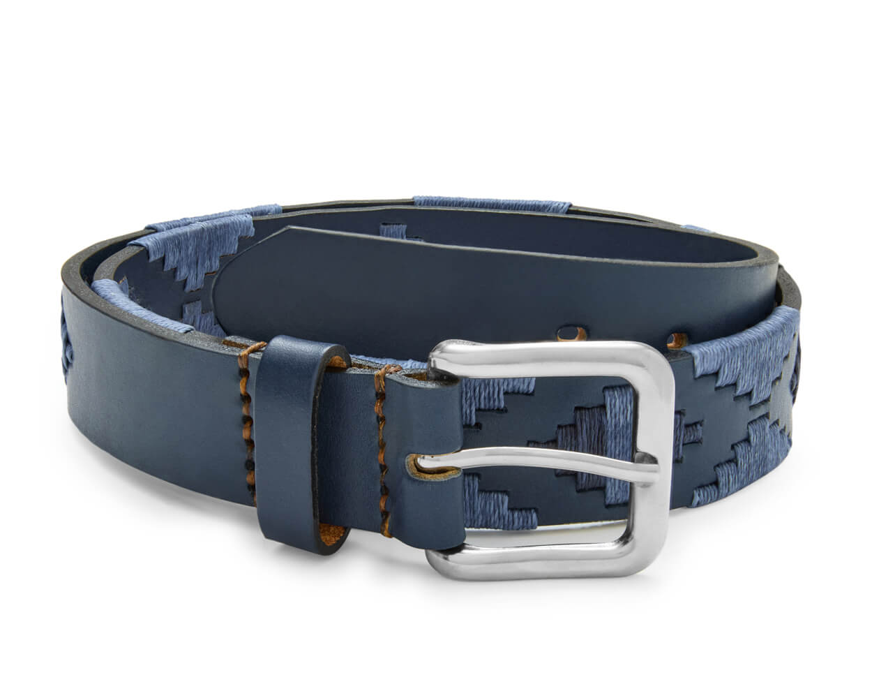 The Barker Belt: Navy/Slate/Navy